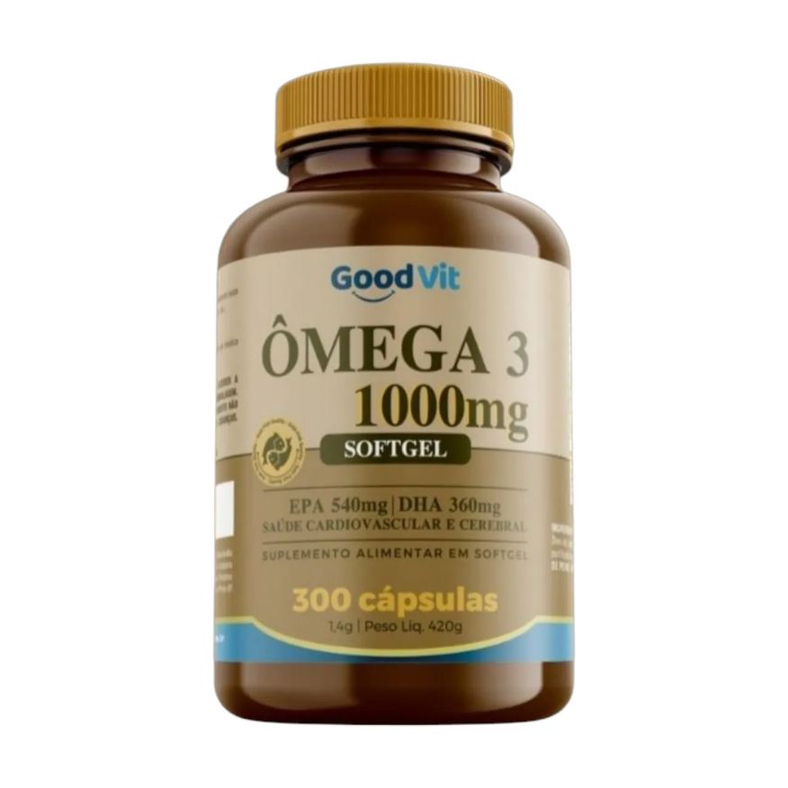 Good Vit Ômega 3 Epa Dha 300 Cápsulas Óleo de Peixe