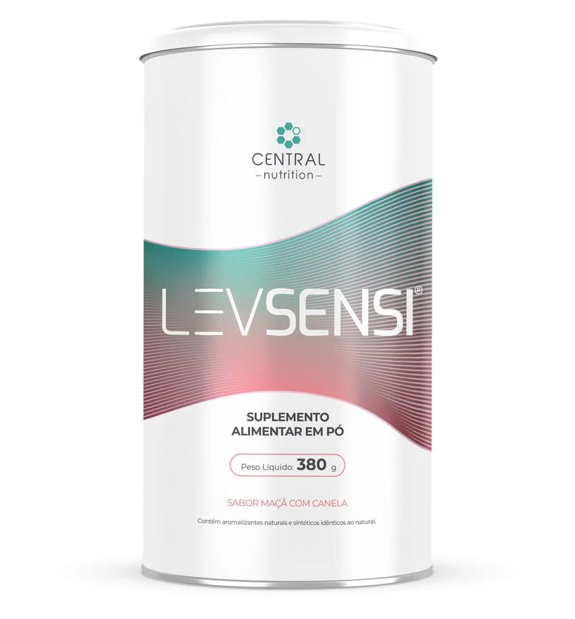 Central Nutrition Levsensi® - 380g - Sabor Maçã com Canela