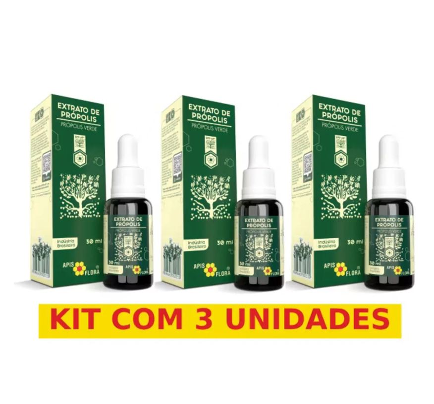 Apis Flora Kit 3x - Extrato de Própolis Verde