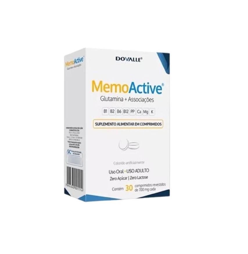 Dovalle Suplemento Memoactive 30 comprimidos