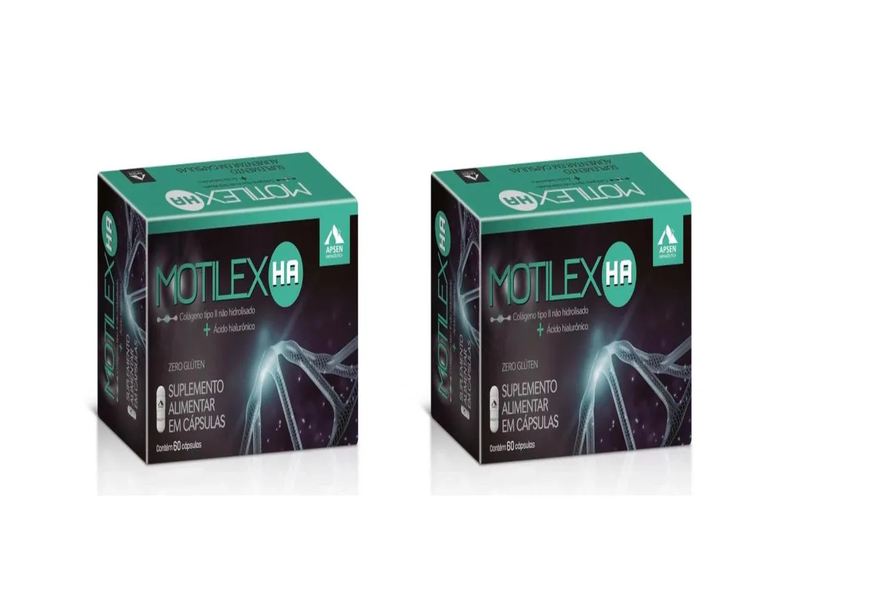 Apsen Kit 2 Motilex Ha Colágeno Tipo 2 + Ácido 60cp
