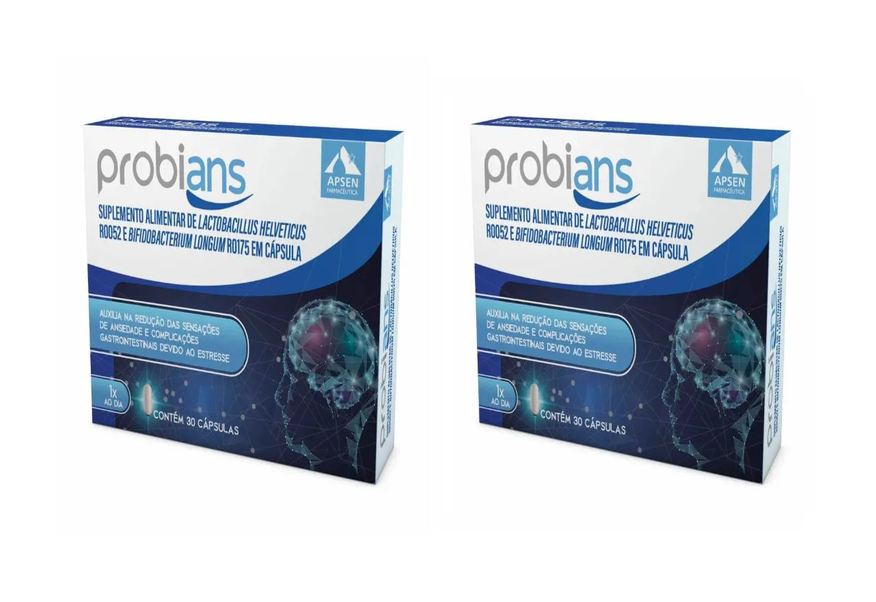 Apsen Kit 2 Suplemento Probians Lactobacillus 30cps
