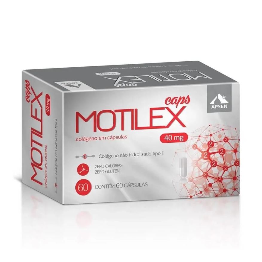 Apsen Suplemento Motilex cápsulas Colágeno Tipo 2 60cps