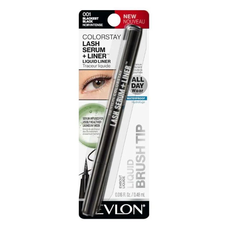 Revlon Delineador Líquido Colorstay Lash Serum + Liner Nº 001 0.48ml