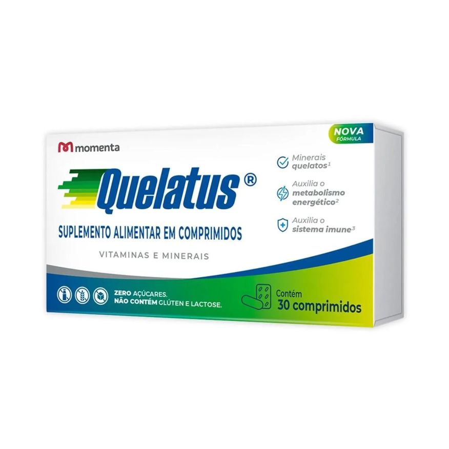 Momenta Suplemento Alimentar Quelatus - 30Cpr