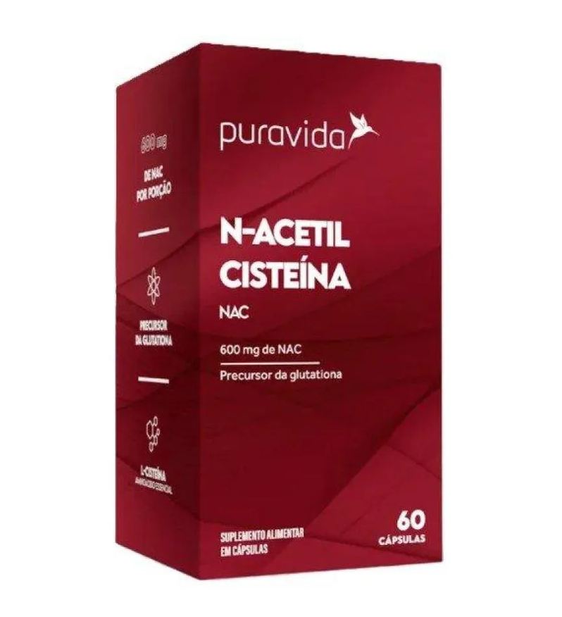 Puravida N-acetil Cisteina Pura Vida 60 cápsulas