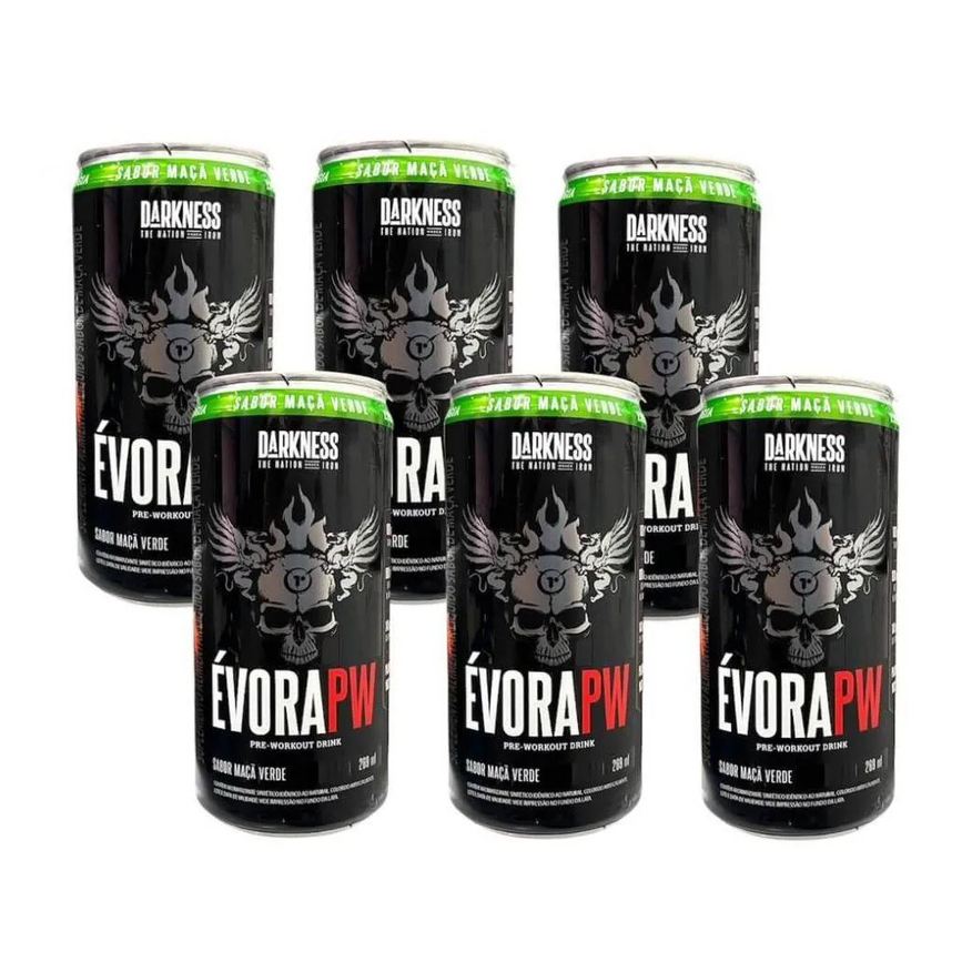 Darkness Évora Pw Drink (6 unidades - 269ml) - Sabor: Maçã Verde