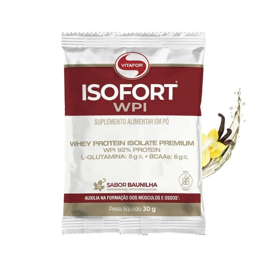 Vitafor Isofort Sachê (30g) - Sabor: Baunilha