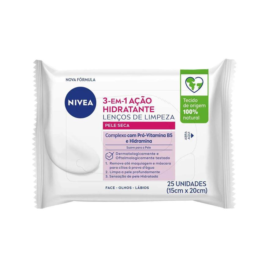 Neutrogena Lenço Demaquilante Deep Clean C/25un