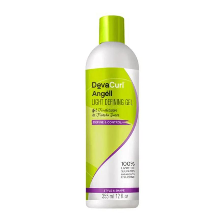 Nan Gel Finalizador Condicionante Deva Curl Angéll Light Defining Gel 355ml