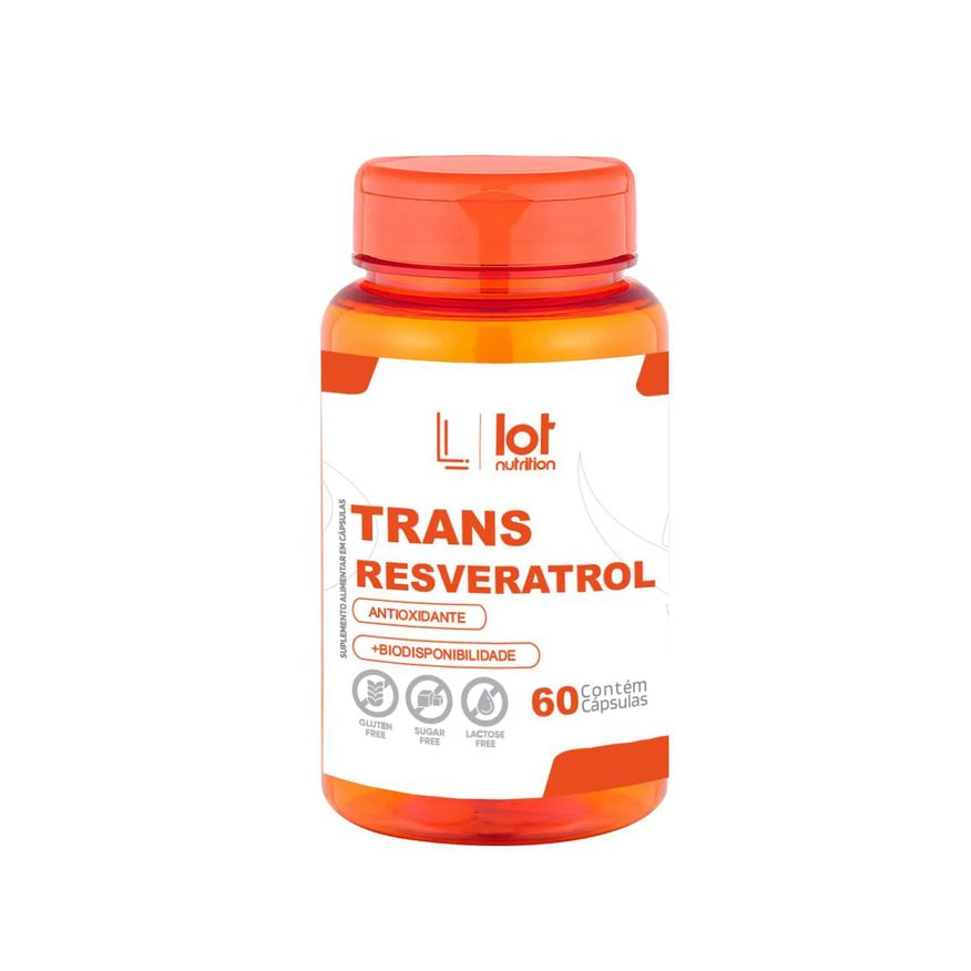Lot Nutrition Trans Resveratrol 30mg 60 cápsulas