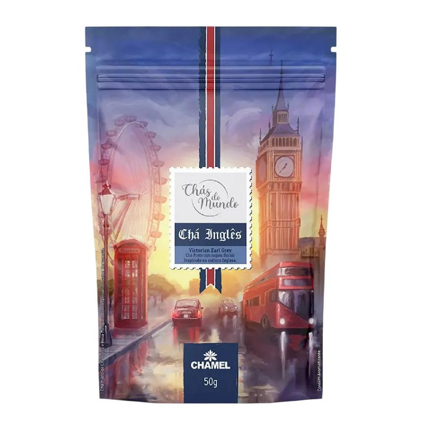 Chamel Chás do Mundo Pouch Chá Inglês 50g