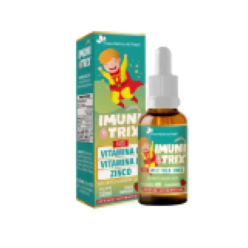 Flora Nativa Do Brasil Imuni Trix Kids Morango Solução 30ml - Flora Nativa
