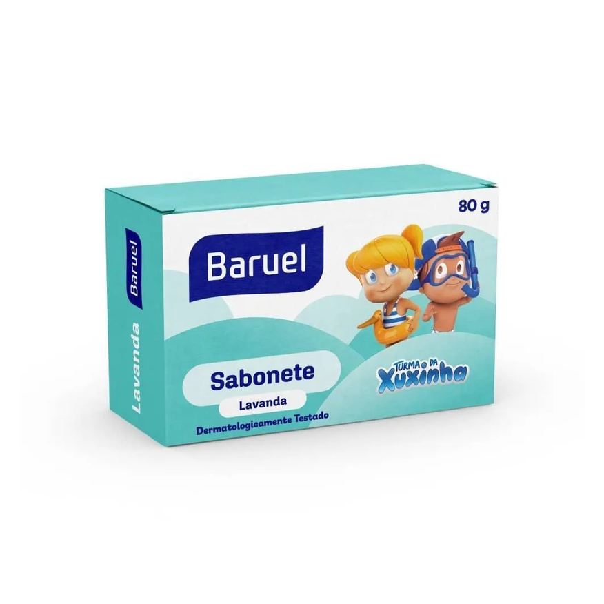 Turma Da Xuxinha Sabonete Turma Xuxinha Lavanda 80g Embalagem com 12 unidades