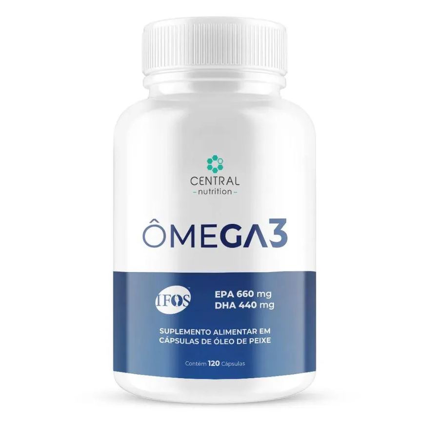 Central Nutrition Omega 3 660epa 440dha Ifos - 120 cápsulas
