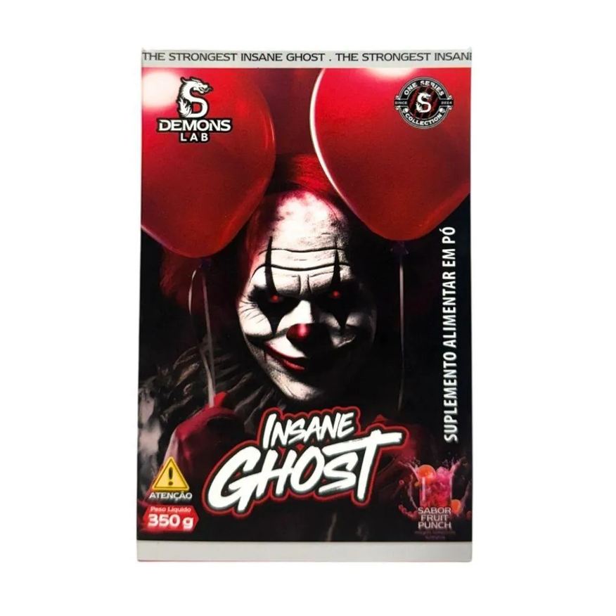 Demons Lab Insane Ghost (350g) - Sabor: Fruit Punch