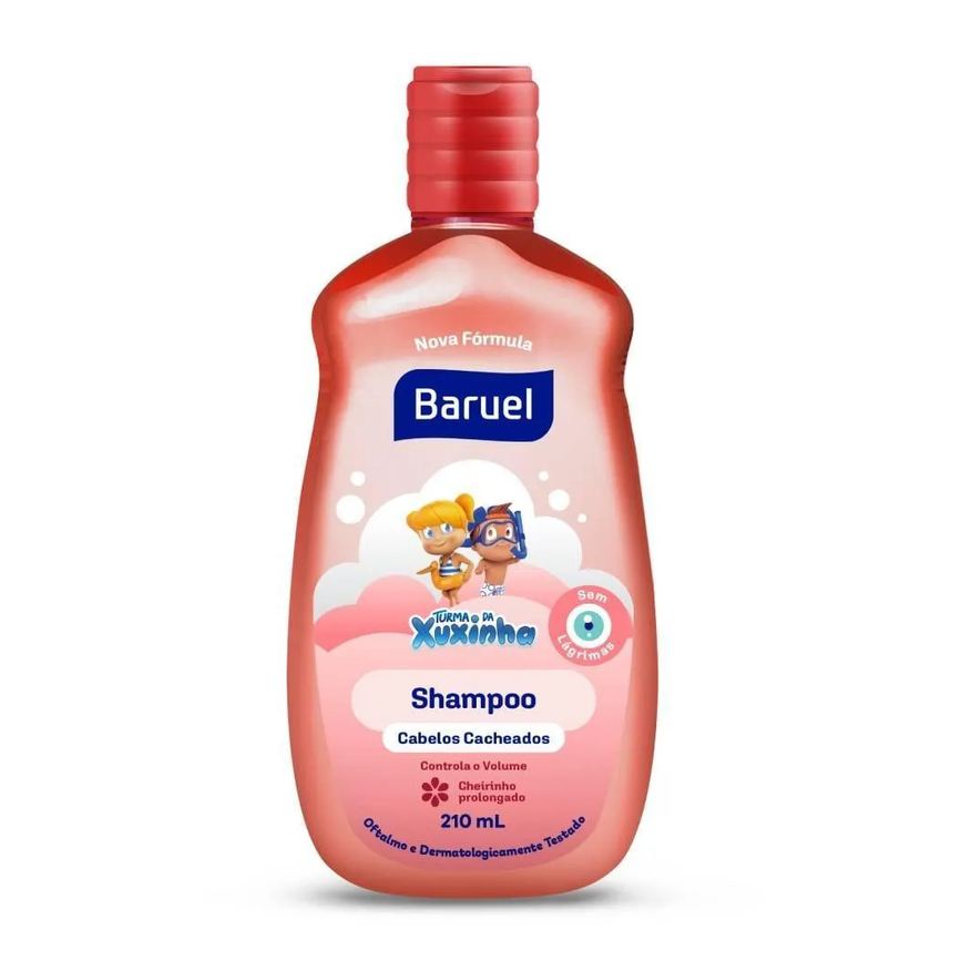 Turma Da Xuxinha Shampoo Turma Xuxinha Cabelos Cacheados 210ml