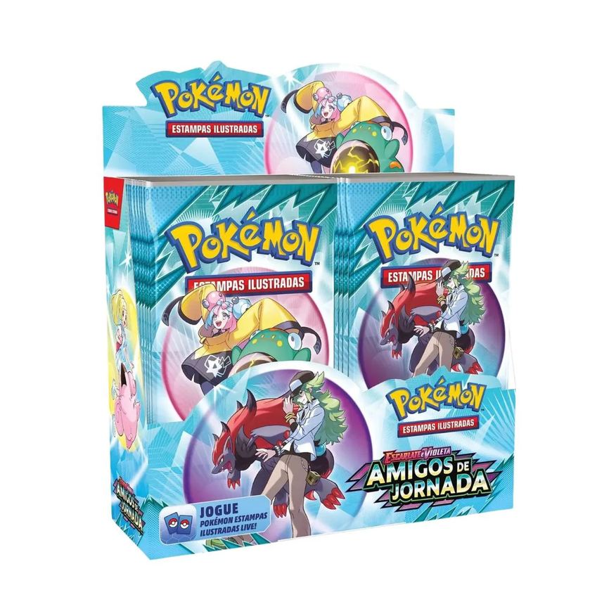 COPAG CARTAS POKéMON BOX COM 36 BOOSTERS AMIGOS DE JORNADA