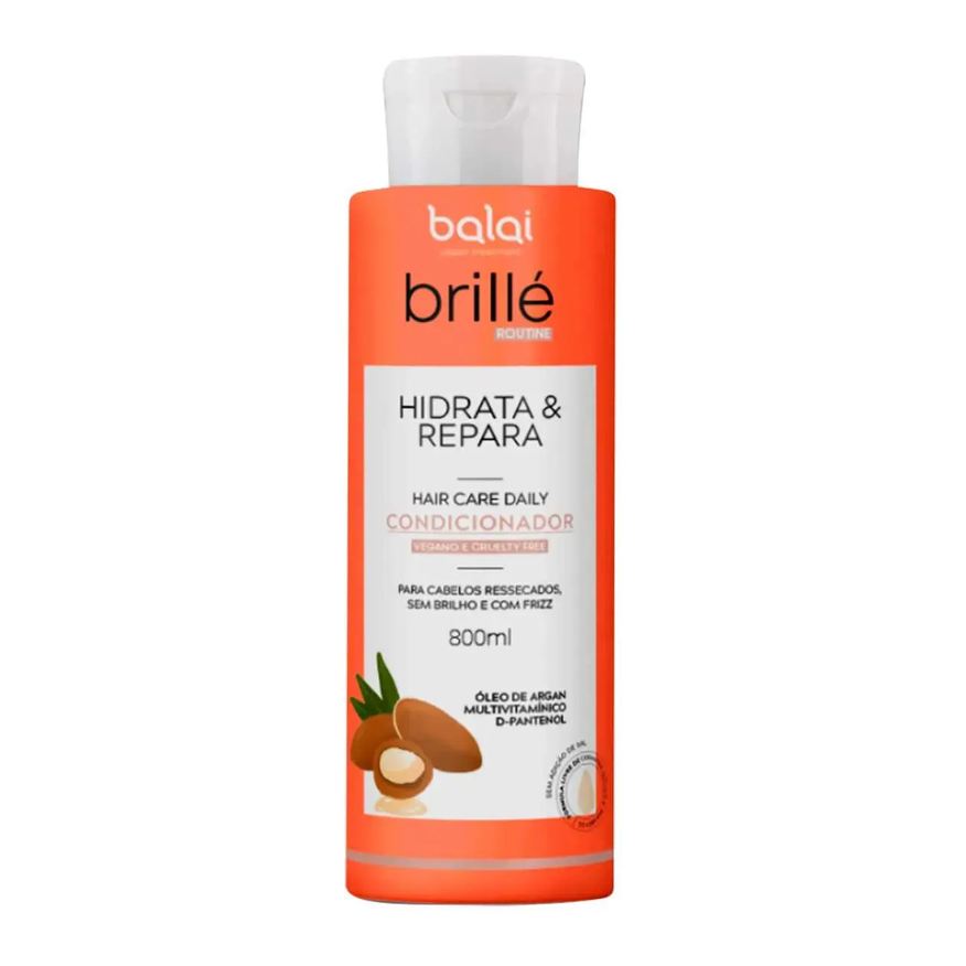 Balai Condicionador Brillé Hidrata & Repara 800ml