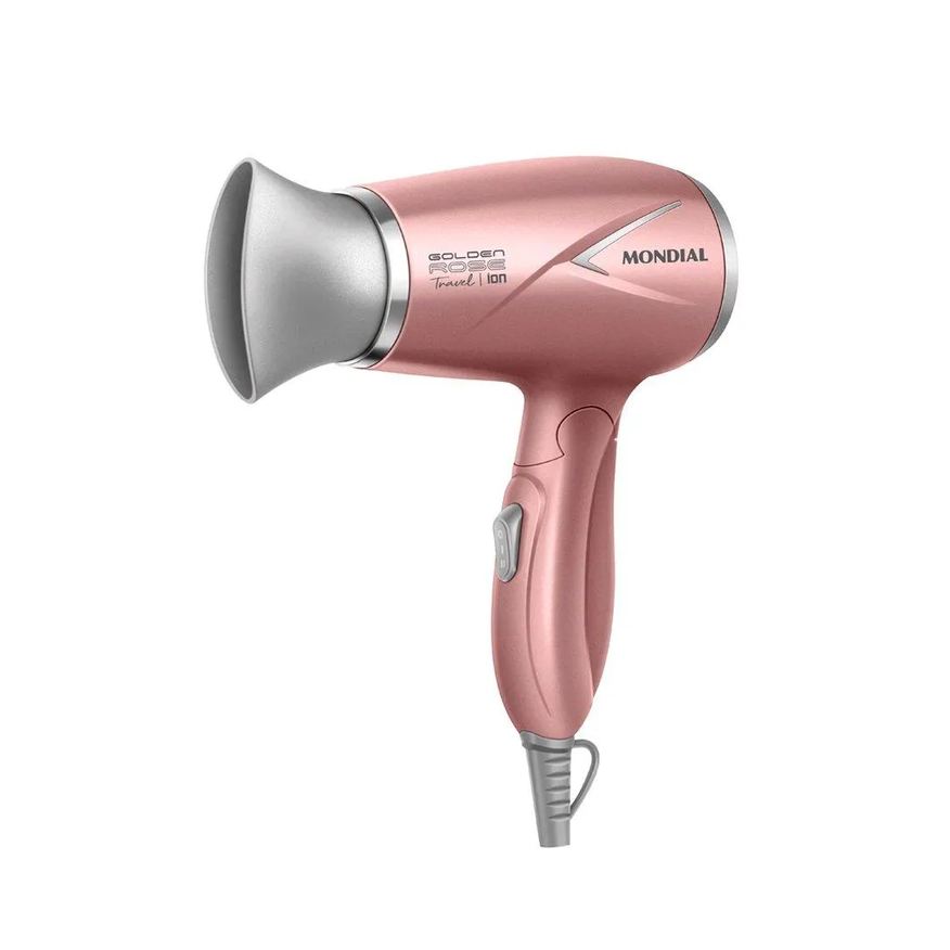 Mondial Secador de Cabelo Sc-47-gr - 1200w, Golden Rose, Bivolt 185 Rosa