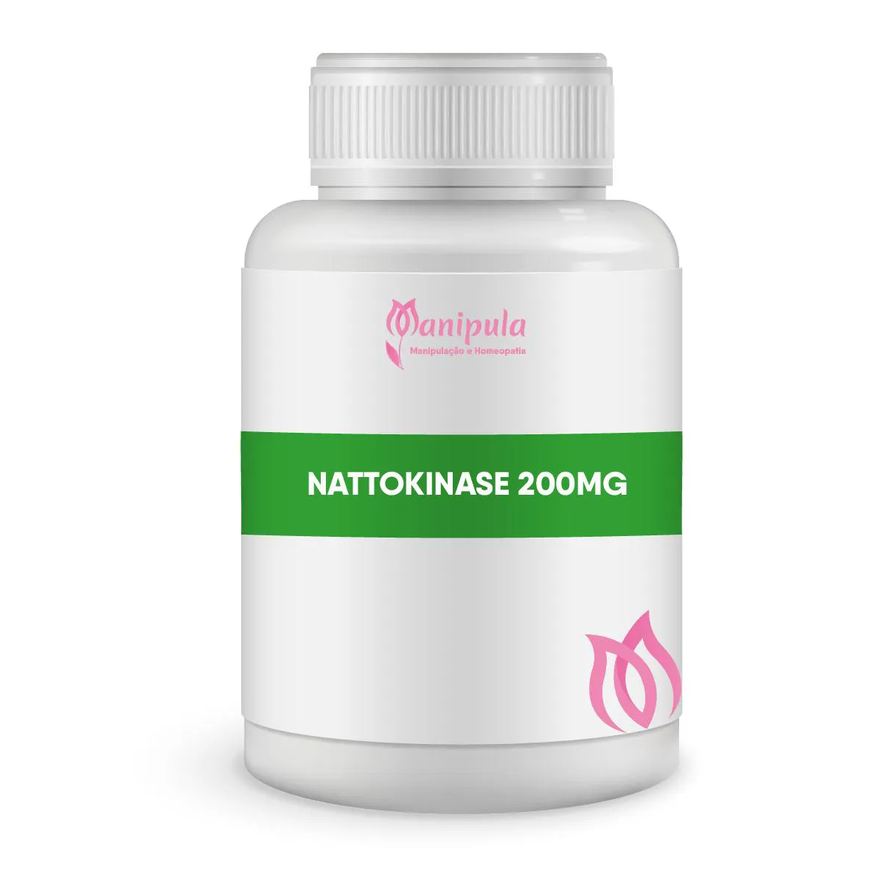 Manipula Nattokinase (natto-e) 200mg - Suporte Natural para a Circulação e Saúde Cardiovascular | 30 Doses