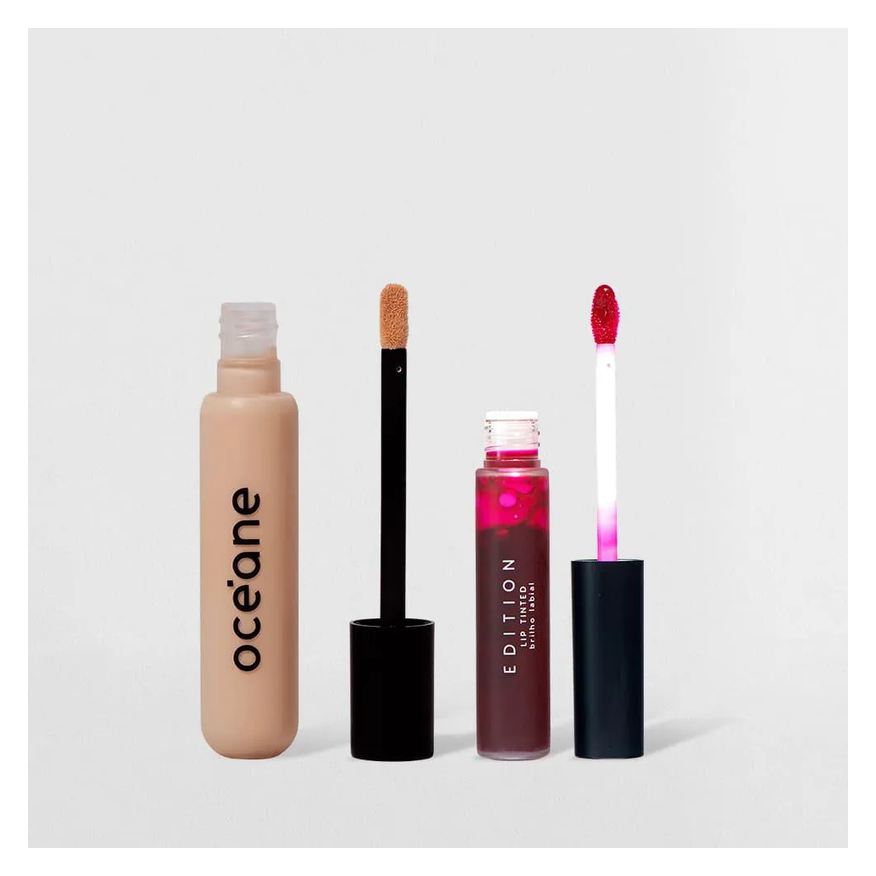 OCéANE KIT CORRETIVO LíQUIDO FAIR + LIP TINT EDITION (2 PRODUTOS)