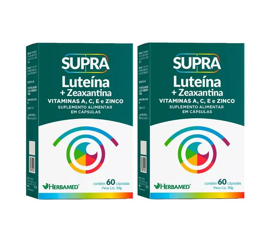 HERBAMED KIT 2 SUPRA LUTEíNA + ZEAXANTINA 60 CáPSULAS