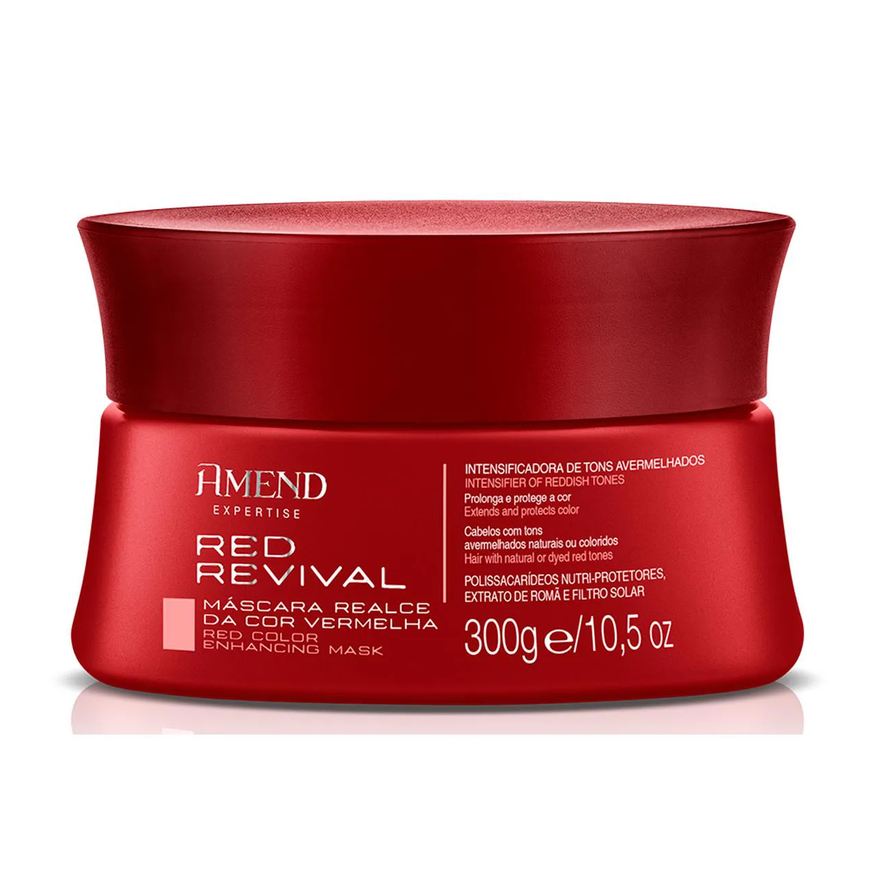 Amend Máscaras para Tratamento em Cabelos Coloridos Red Revival 300g (7896852617007)