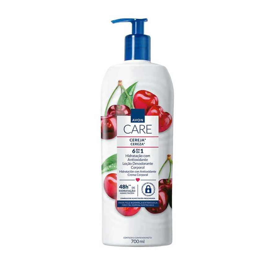 Avon Care Cereja Loção Hidratante Corporal 700ml