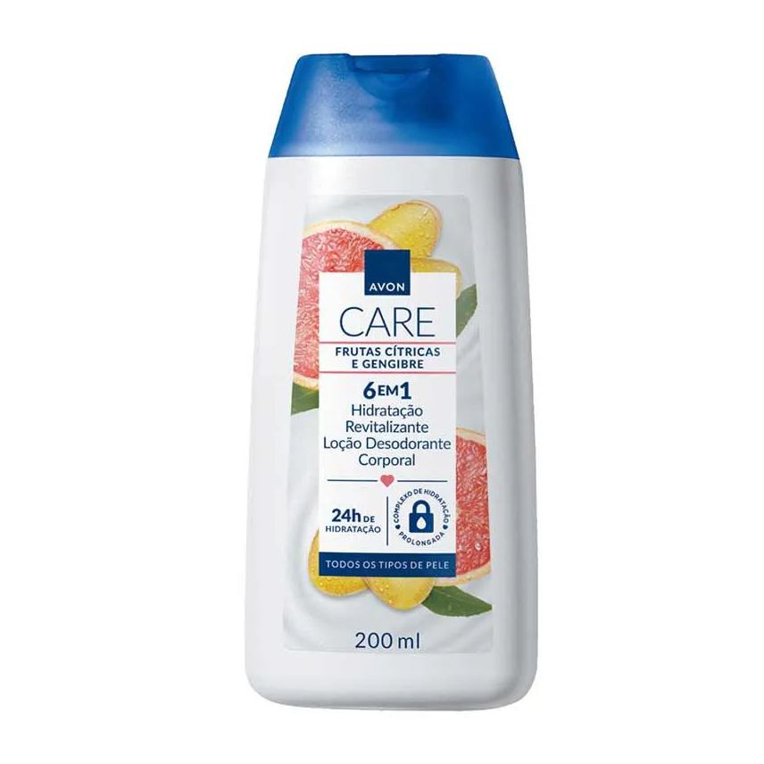 Avon Care Frutas Citricas e Gengibre Locao Hidratante Corporal 200ml