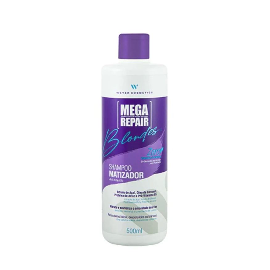 Wever Ind E Com De Cosmeticos Ltda Shampoo Matizador Blondes 500ml – Wever Cosméticos