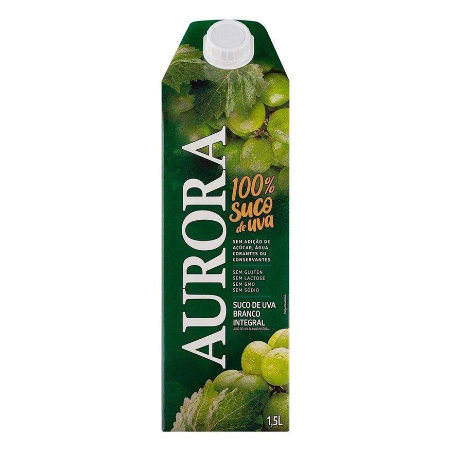 Aurora Suco de Uva Integral Tetra Pack 6x1,5l