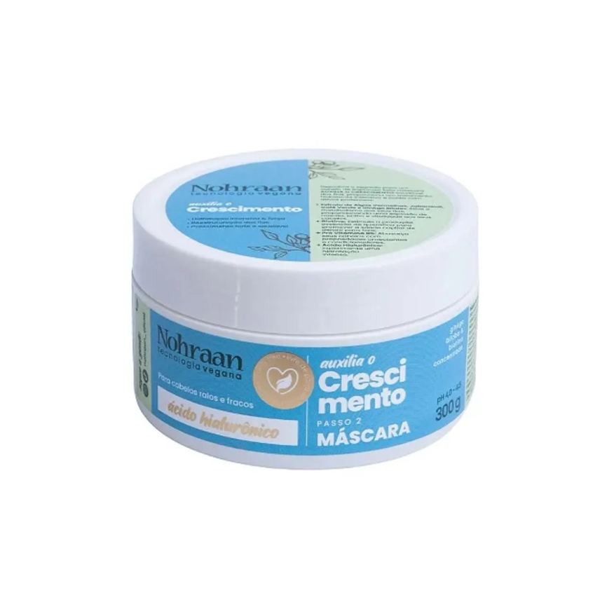 Cham S Industria De Cosmeticos Ltda Máscara Cabelos Fracos Crescimento 300g - Nohraan
