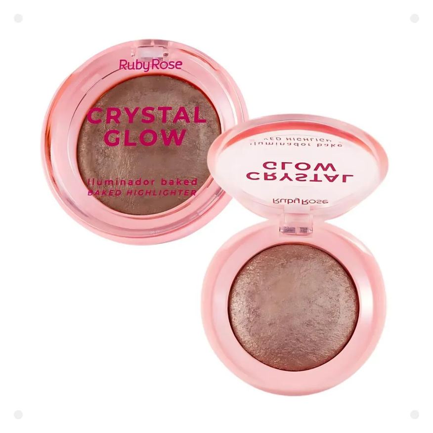 Ruby Rose Iluminador Baked Crystal Glow Bronze Bliss Hb-m700-8