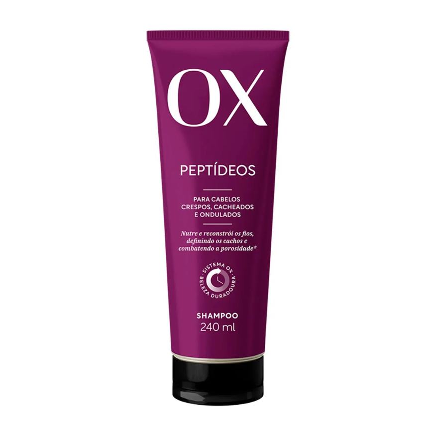 Pantene Shampoo OX Peptídeos com Óleo de Argan 240ml