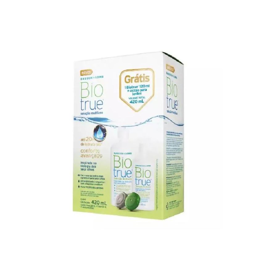 Bausch & Lomb Biotrue Solução Multiuso 300+120ml