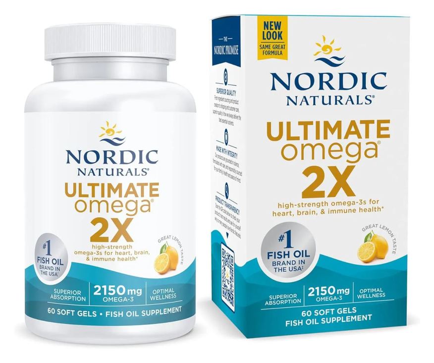 Nordic Naturals Omega 3 Dha 2x 2150mg 60 Softgels Importado