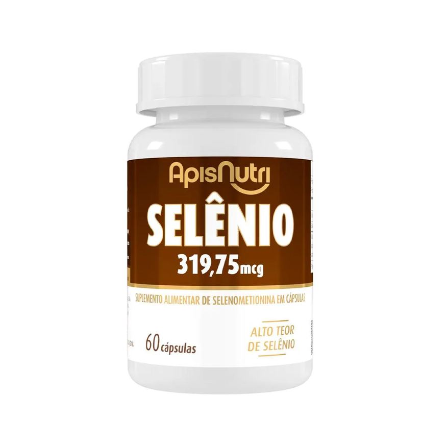 Apisnutri Suplemento Alimentar Selenio 319mcg 60 cápsulas