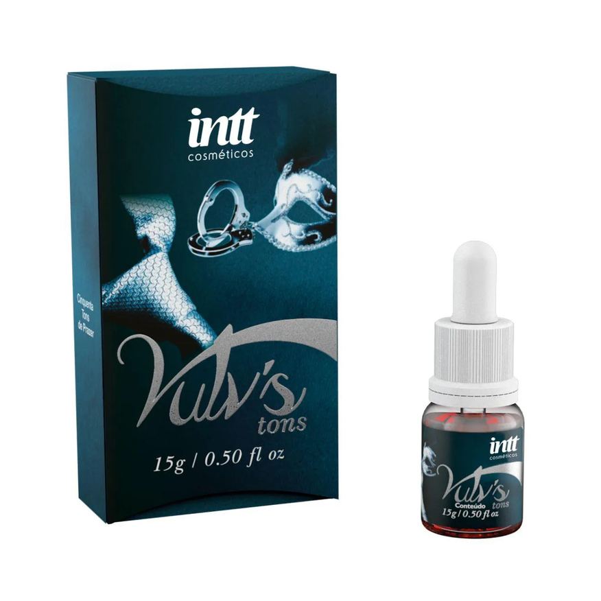 Intt Cosméticos Gel Excitante Vulvs - Estimulador de Libido - Intt Vulvs Tons
