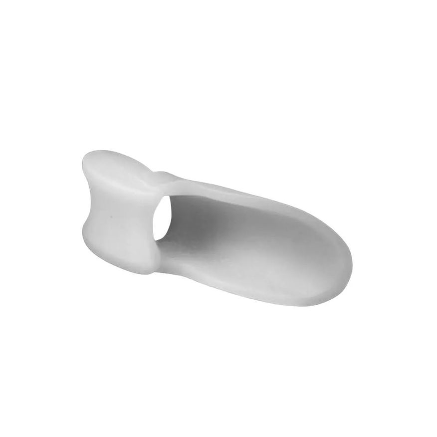 Protetor Par Ortopédico Joanete Alívio de Dor Separador Corretor de Dedos Antiderrapante Silicone Branco