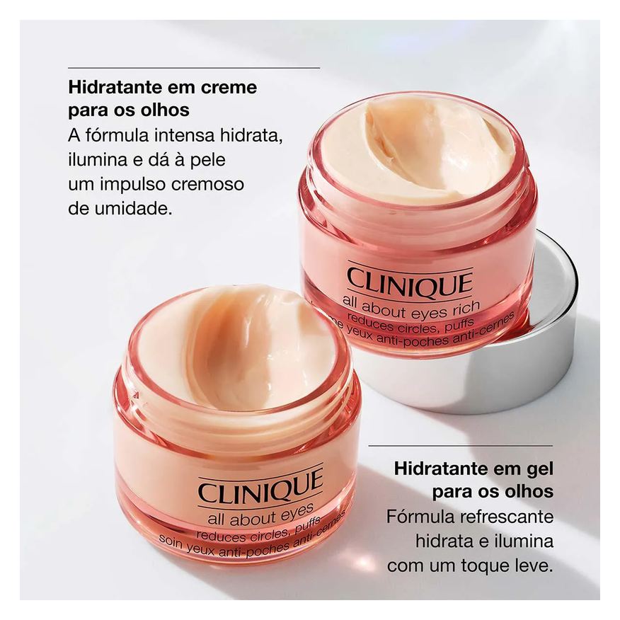 Clinique Hidratante Gel-Creme All About Eyes Área Dos Olhos 15ml