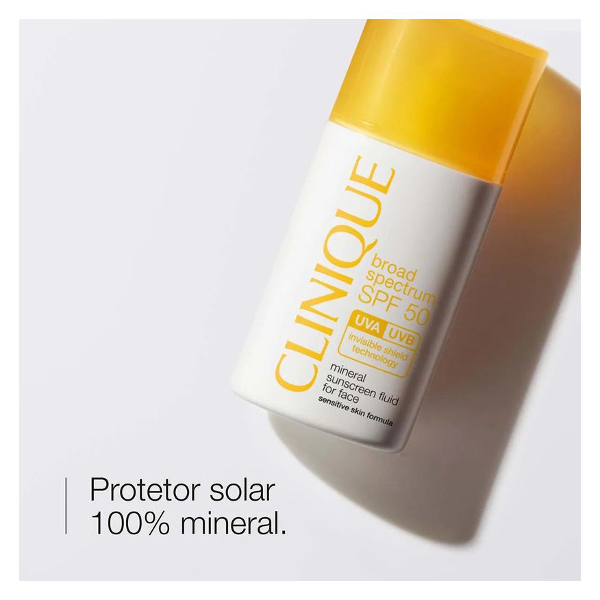 Solar Protetor Facial Fluído FPS 50 Mineral Sunscreen 30ml
