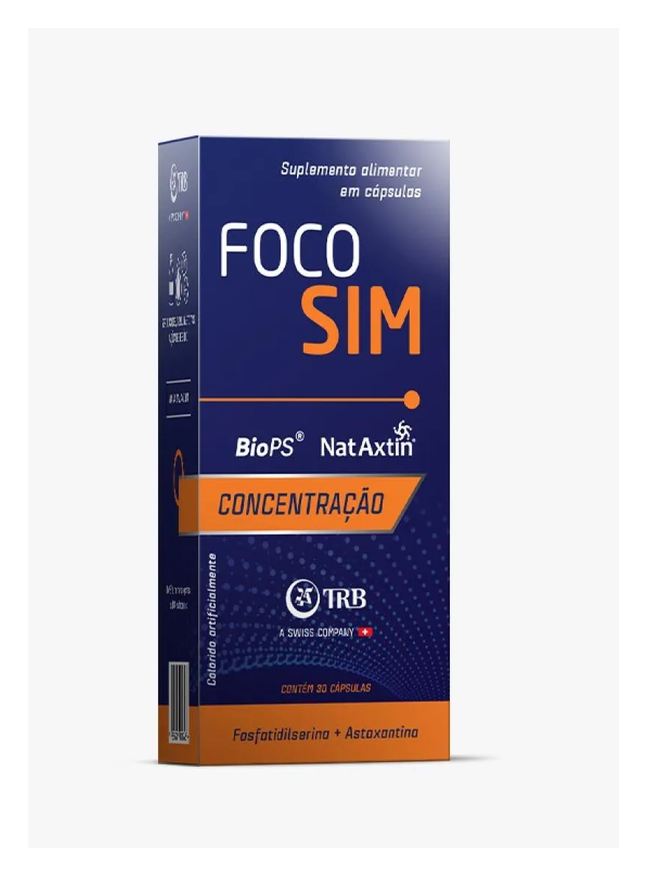 Trb Pharma Foco Sim Concentracao 30 Capsulas