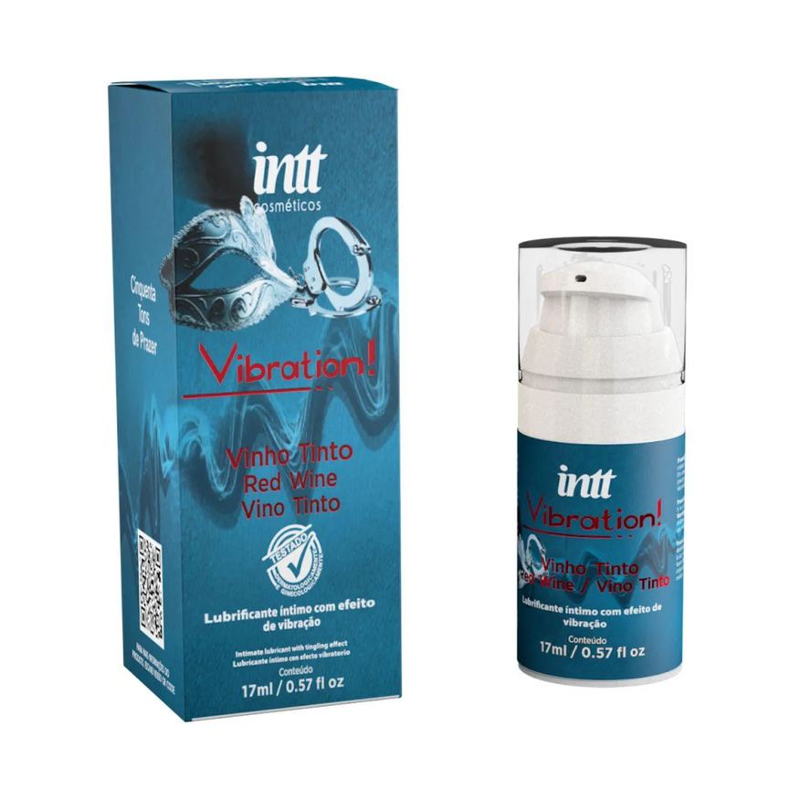 Intt Cosméticos Gel Vibration 50 Tons Vinho Tinto - Intt