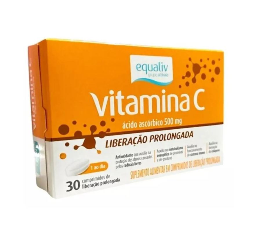 Equaliv Vitamina C 500mg (30 Comp)