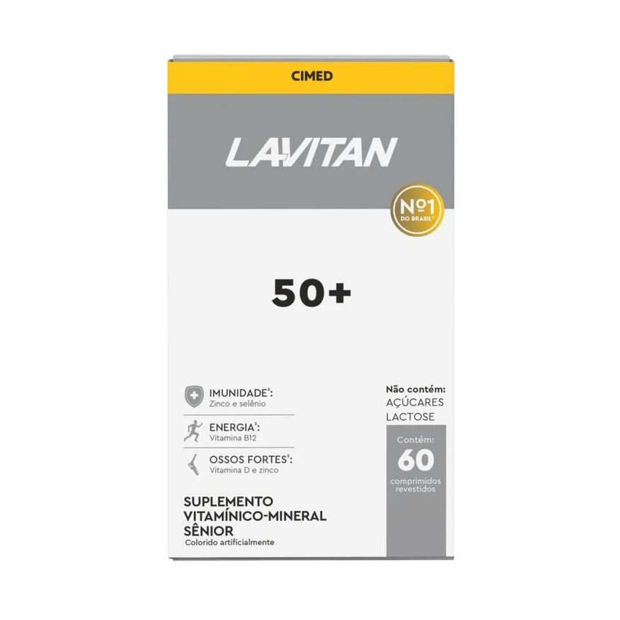 Cimed Kit 2 Unidades Lavitan Vitalidade 50+ com 60 Comprimidos