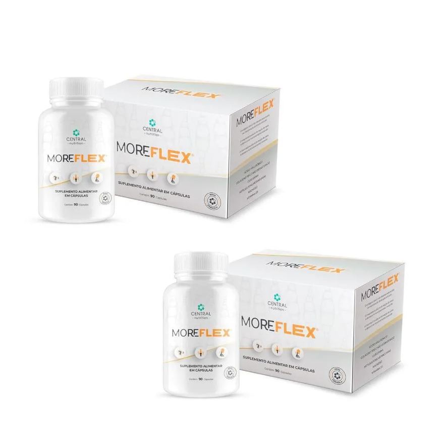 Central Nutrition Kit com 2 Moreflex 90 cápsulas