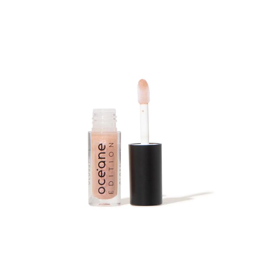 Brilho Mini Labial Oceane Glossy Me Glazed Transparente 1g