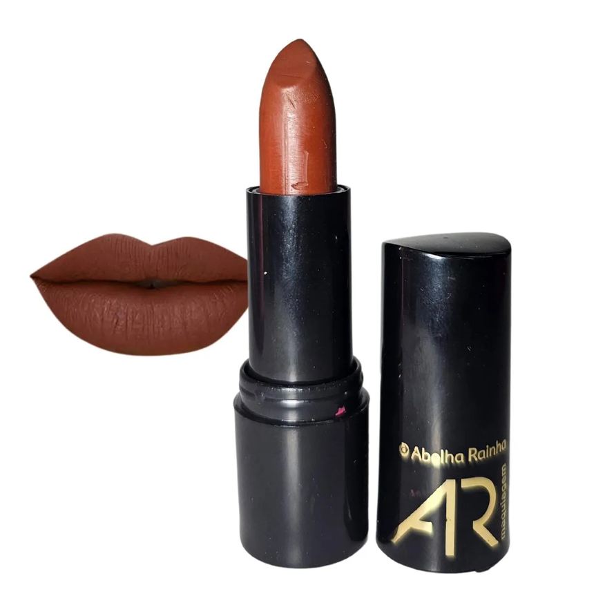 Abelha Rainha Batom Noite de Avelã Retinol-like Ar Maquiagem 3,8g