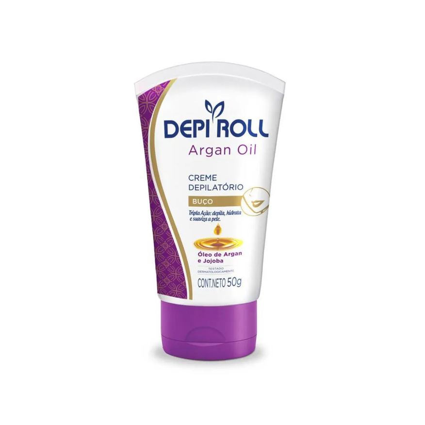 Depi Roll Creme Depilatório Buço Óleo de Argan 50g